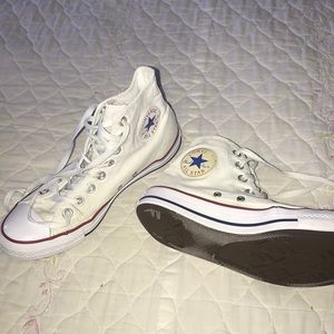 Used white converse